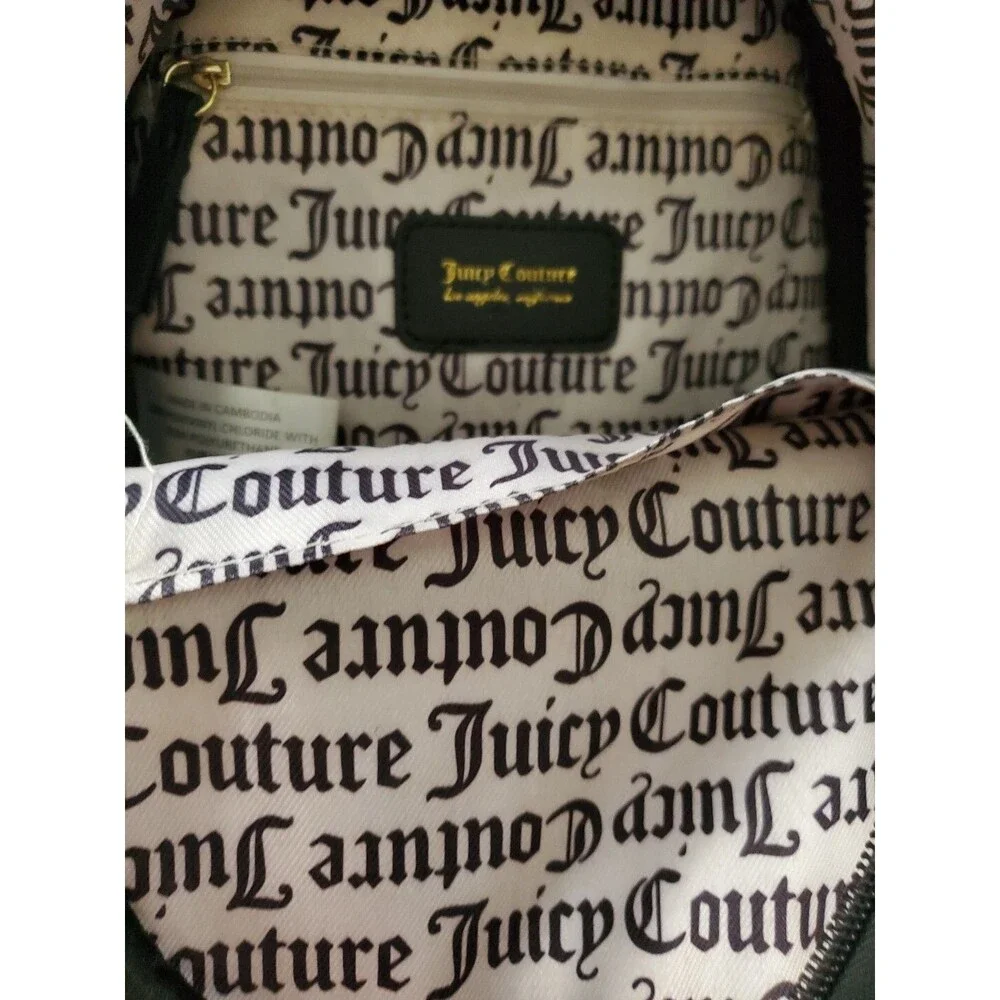 Juicy Couture Leather Backpack Purse RN#108833 Gold Hardware Rare Los Angeles